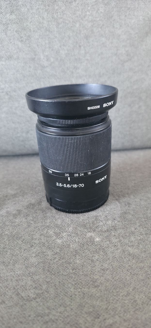 Sony Objectifs: Objectif Sony DT 3.5-5.6/18-70 – D'occasion à Bettens par Serranol96