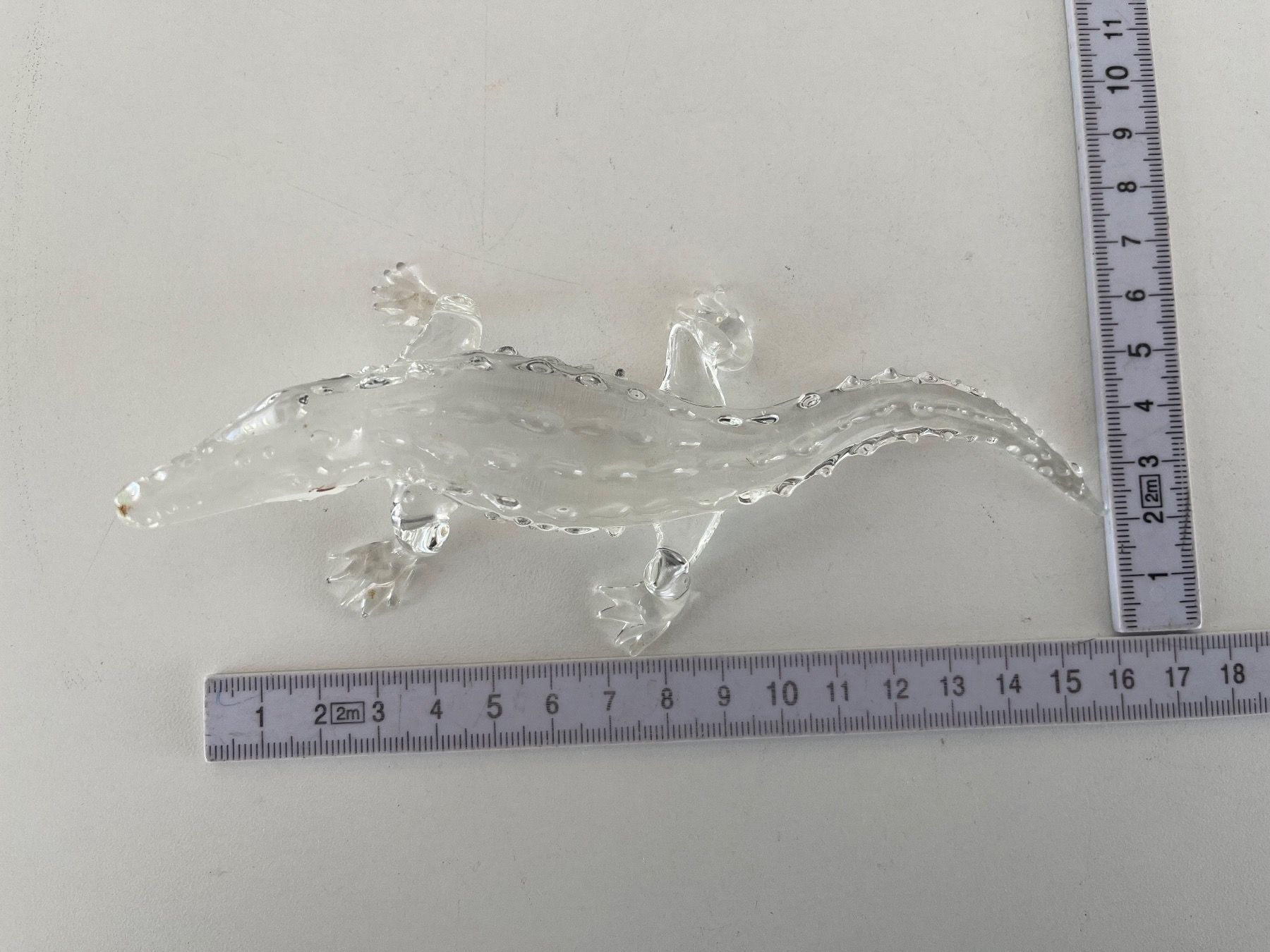 Statuette: Krokodil aus Glas – Usato da Wetzikon ZH venduto da seli03 8