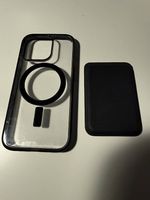 Neuwertige iPhone 16 Pro Hülle mit Wallet