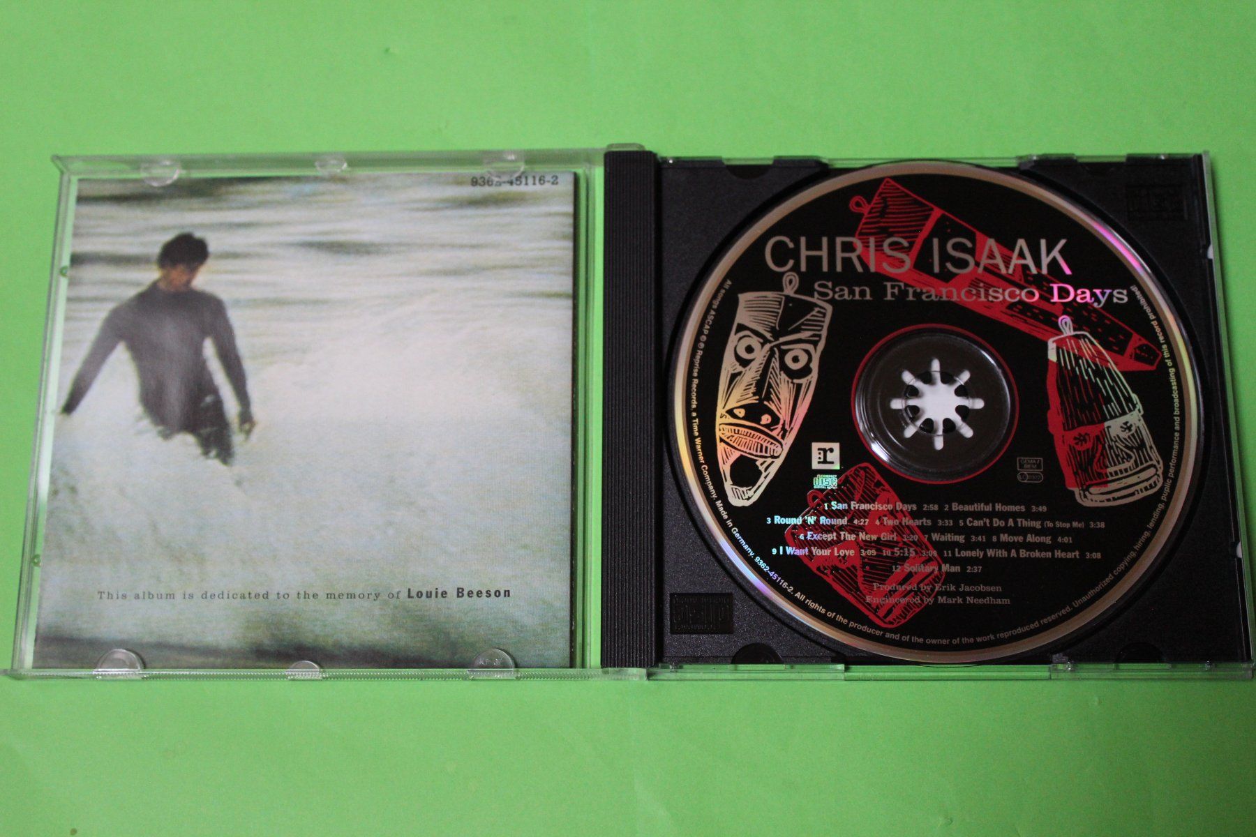 CDs: Chris Isaak - San Francisco Days CD 1993 – D'occasion à Tübach par JamesStone 4