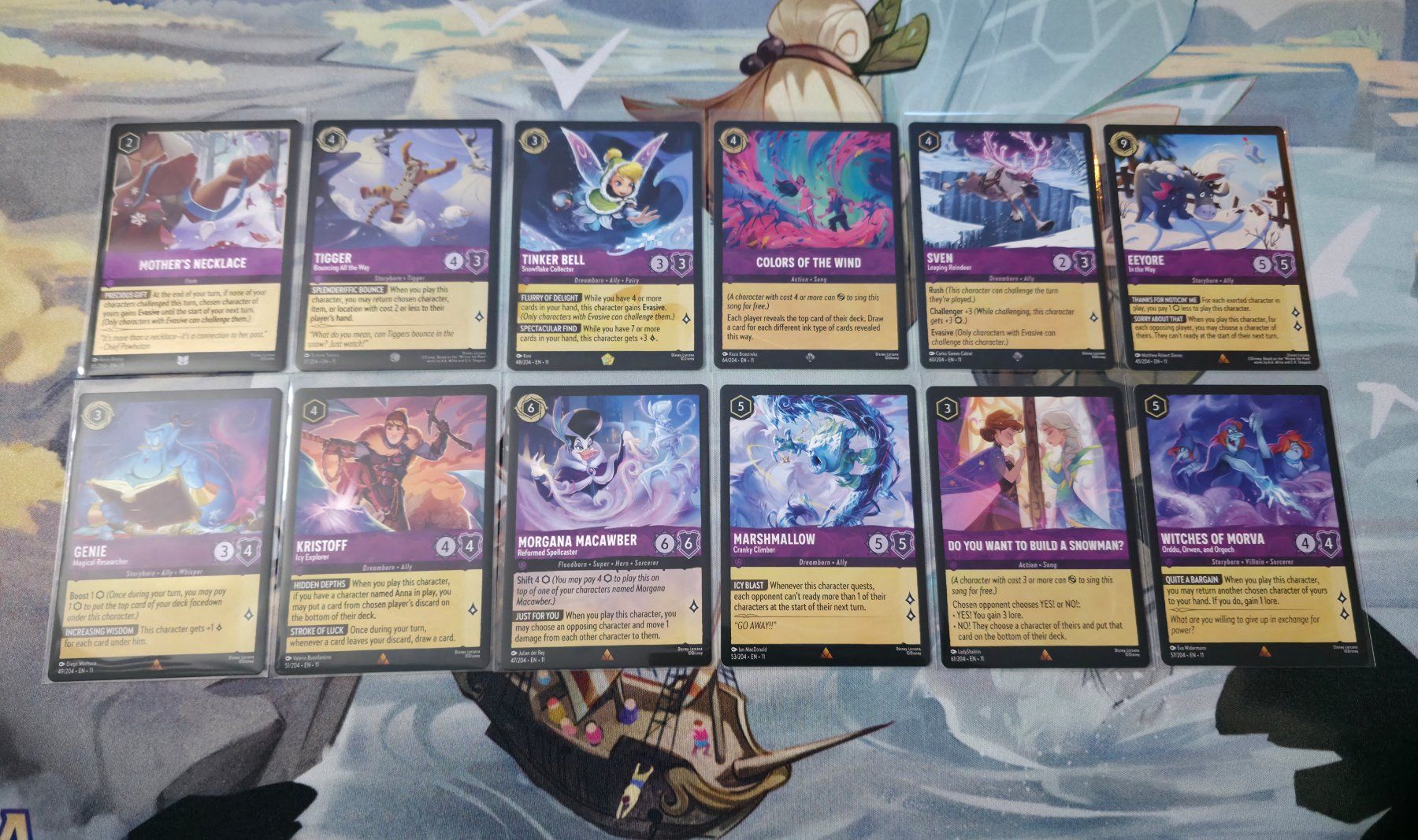 Disney Carte collezionabili: Disney Lorcana Winterspell Set (300+ Karten) – Nuovo (secondo la descrizione) da Aegerten venduto da myoutlet 7