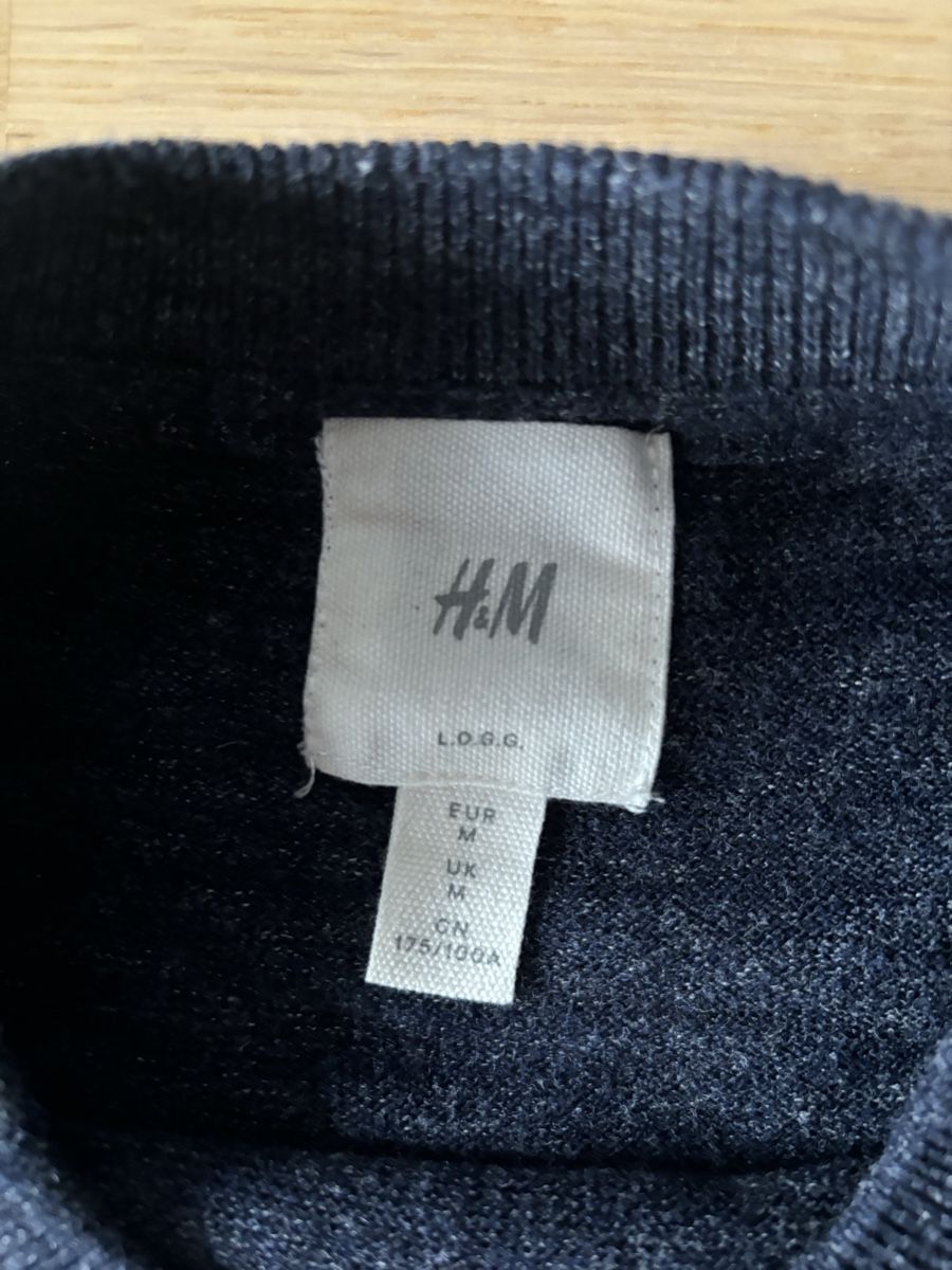 Pulls & Sweat-shirts: Herrenpullover M, grau blau – D'occasion à Buonas par eluthi48 3