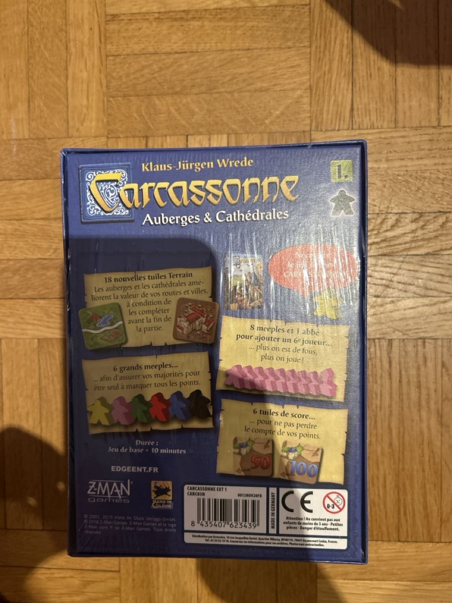 Spiele: Carcassonne extension 1 – Neu und originalverpackt aus Genève von isa94 1