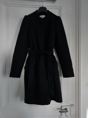 Eleganter Damen Wintermantel, Grösse 36, dunkelblau, Navy