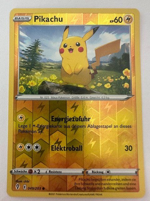 Pokémon Carte collezionabili: Pikachu - Reverse Holo - Pokemon – Nuovo (secondo la descrizione) da Nussbaumen AG venduto da Pika-Shop
