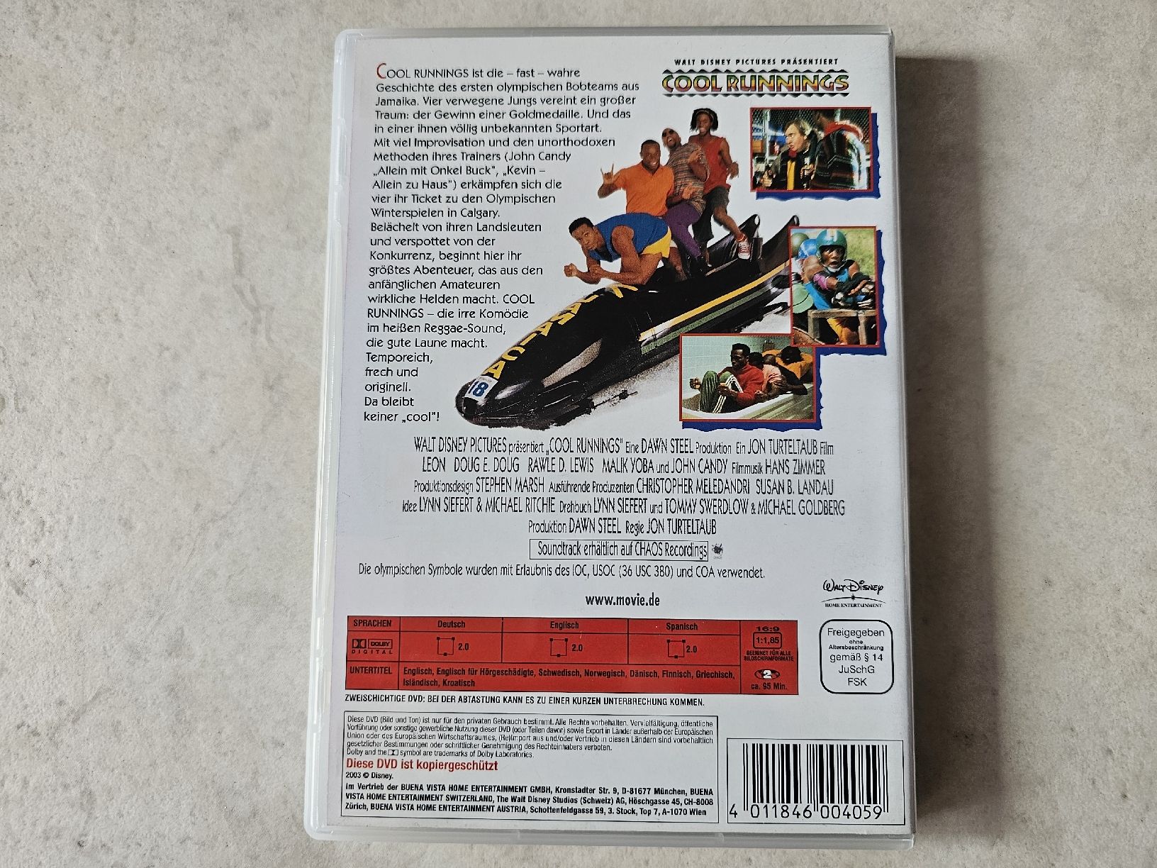 Tutti i DVDs: Cool Runnings – Usato da Schneisingen venduto da backstore24 1