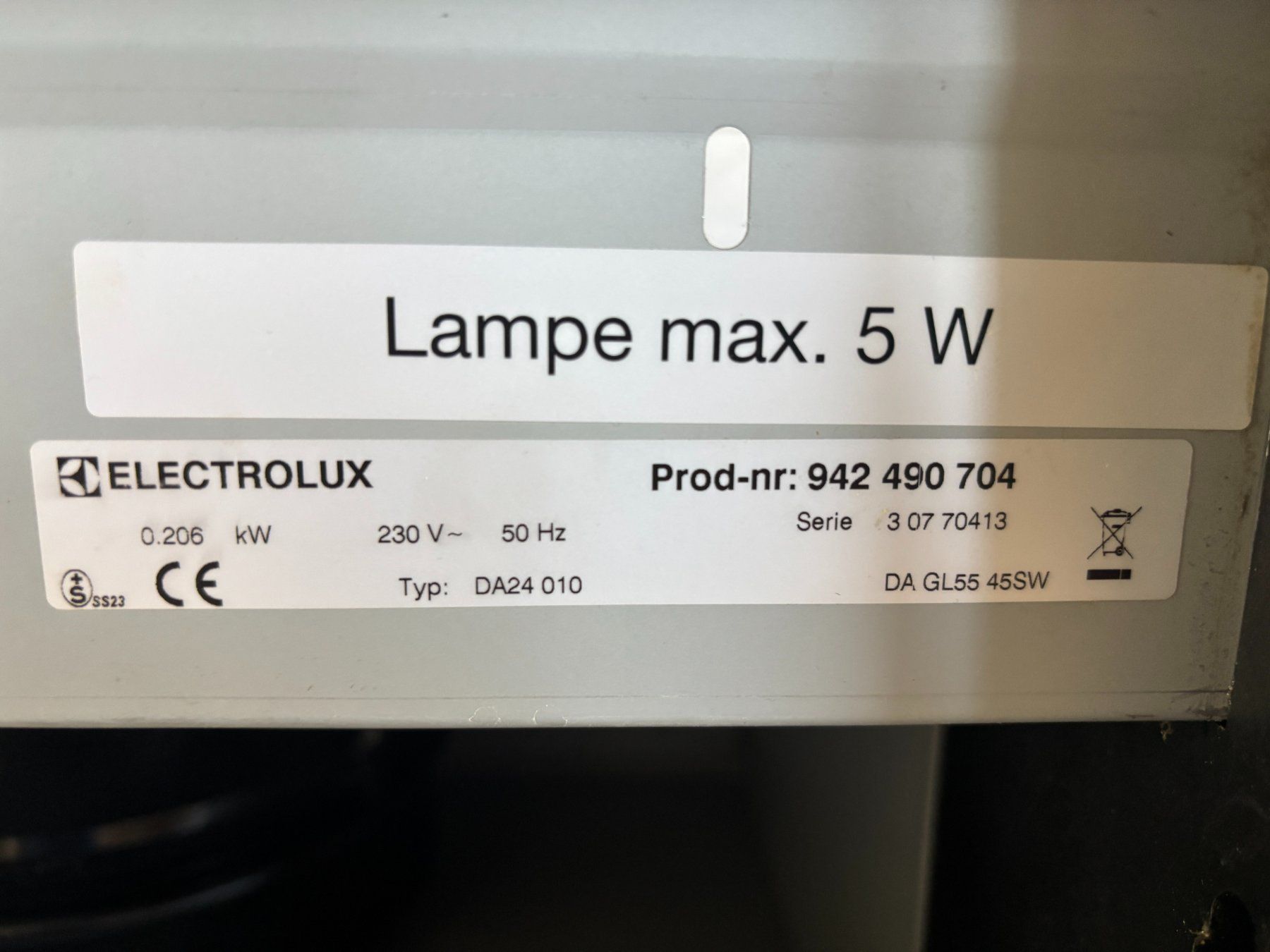 Electrolux Dampfabzug: Dunstabzughaube (Dampfabzug) DAGL55 – Gebraucht aus Gurbrü von tuareg03 2