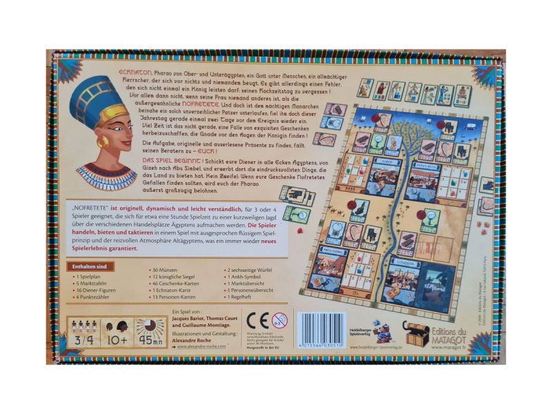 Jeux: Brettspiel "Nofretete" – D'occasion à Zürich par Desmond01 1