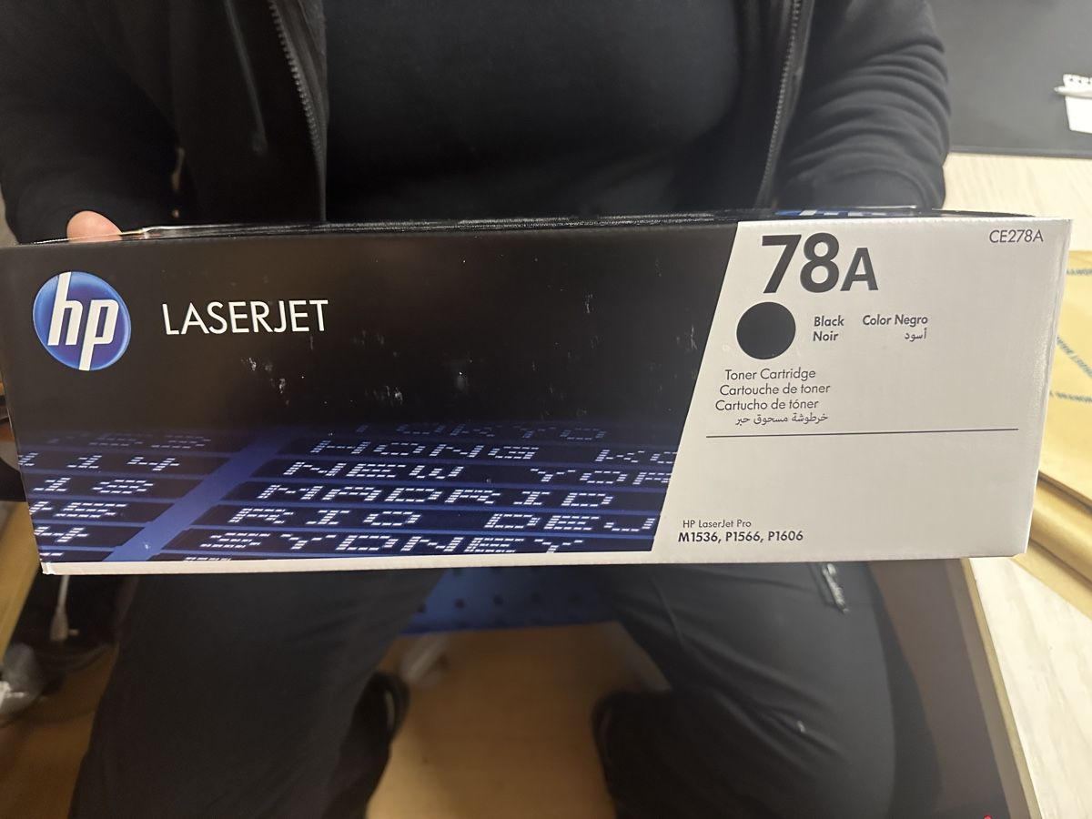 Cartucce per stampanti & toner: Original HP CE278A / 78A Toner schwarz – Nuovo e nell'imballaggio originale da Berneck venduto da les_jh5r 1