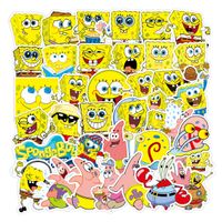 50 SpongeBob Schwammkopf Sticker / Aufkleber / fabrikneu ovp