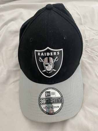 New Era Raiders Cap Gr. S/M schwarz/grau
