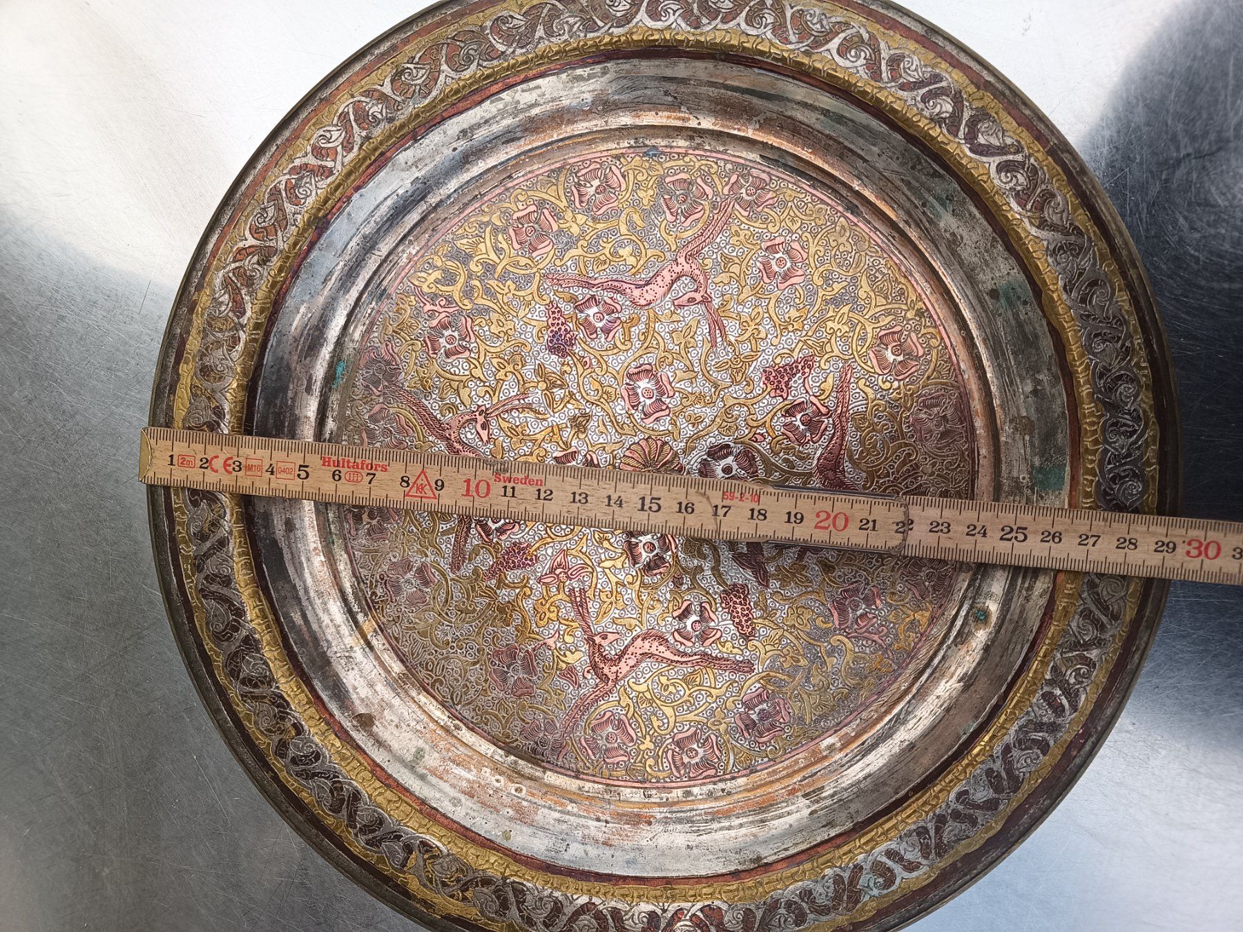 Tutte le decorazioni: Orientalischer Sammelteller Wandteller – Usato da Oberegg venduto da A-Z.Handel.Loehrer 4