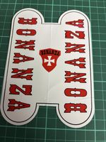 Vintage-Aufkleberset für das Bonanza-Rad – Fahrrad-Dekore