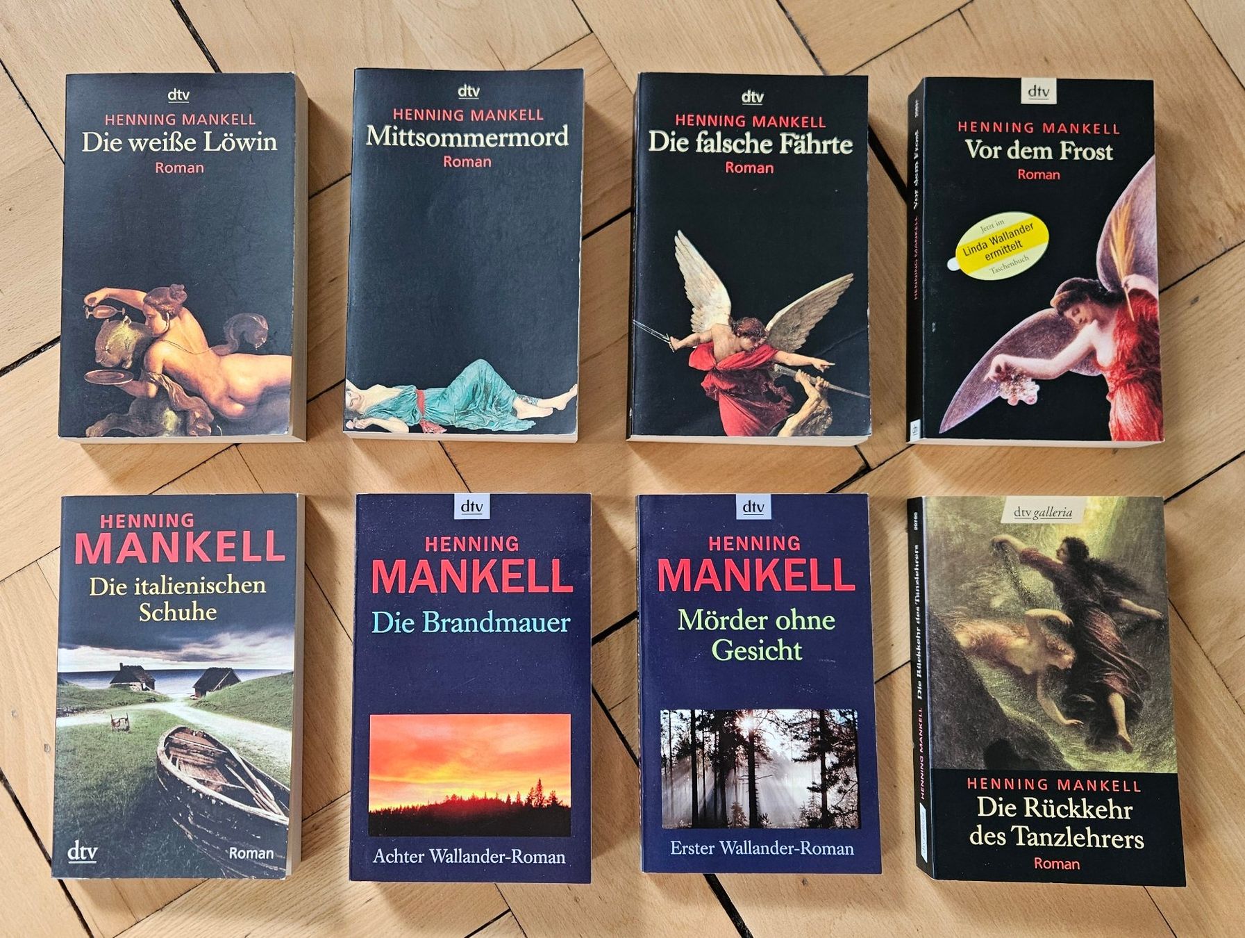 Libri: 8 Henning Mankell Romane – Usato da St. Gallen venduto da Patrizia0711