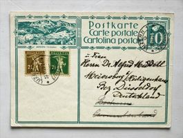 Bild PK AMDEN, gel. 1929 > DEUTSCHLAND, Zusatzfrank. 169/171