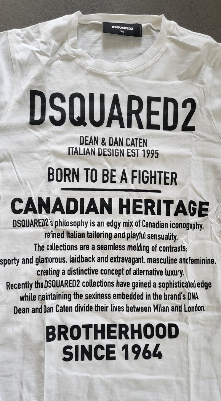 Dsquared2 T-shirt: dsquared2 Shirt Gr XS – Usato da Kaisten venduto da Ciccr 2