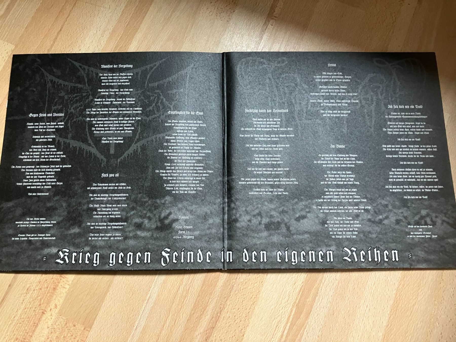 Dischi in vinile: Vergeltung/ Trollzorn – Usato da Aarwangen venduto da Jukebox3 4