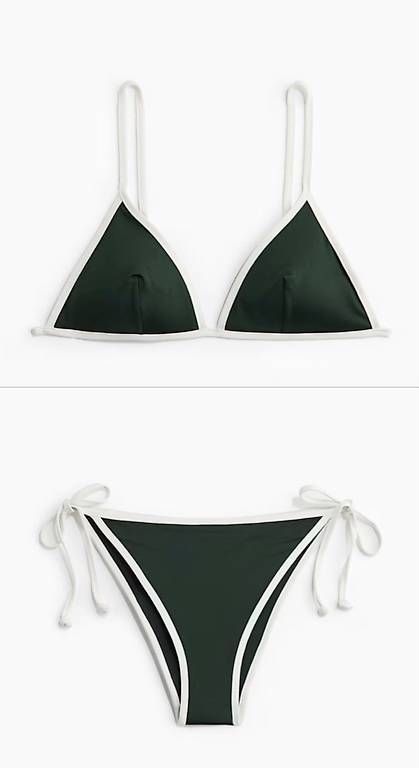 Costumi da bagno & Bikini: Bikini Set H&M Grün Weiss, Gr. M – Usato da Dietlikon venduto da lizz.yy