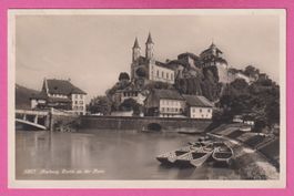 Aarburg gelaufen Partie an der Aare