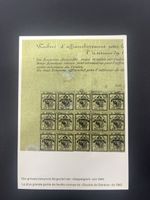 Ansichtskarte PTT-Museum Bern Doppelgenf 1843