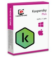 Kaspersky Plus 10 Geräte für 1 Jahr