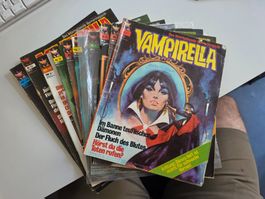Vampirella Sammlung, 10Stk. øZustand 2-3