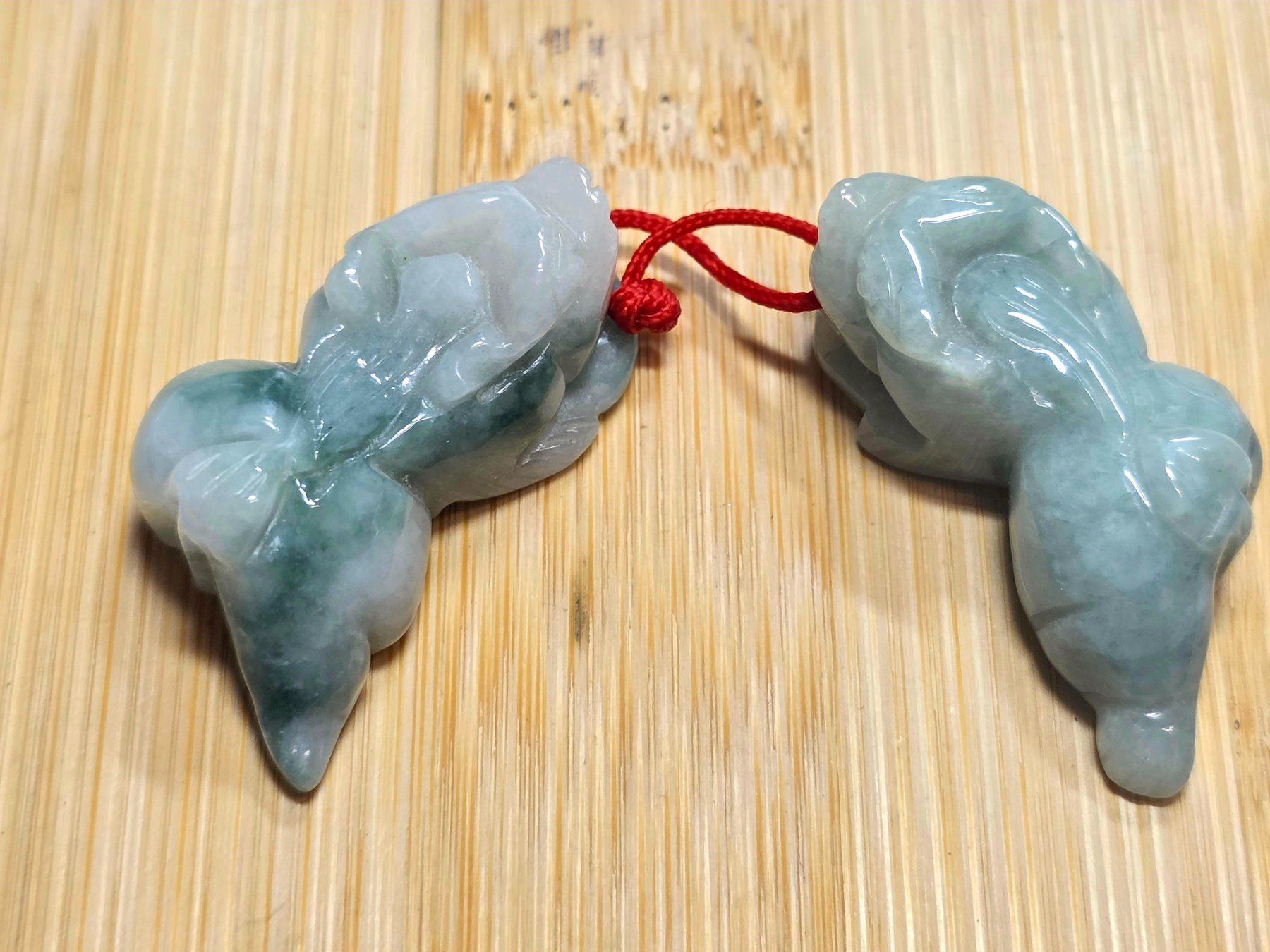 Minerali & Pietre curative: 2 Jade Pixiu – Nuovo e nell'imballaggio originale da Matzingen venduto da Shay_Crystalz 3