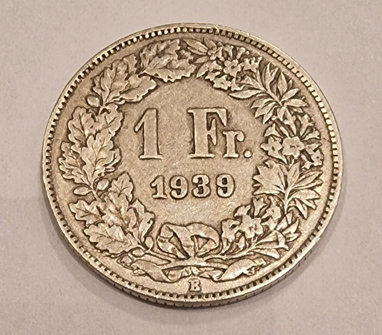 Tutti le monete: 1 Fr. 1939 Muenze – Usato da Arbon venduto da sar_l7ll