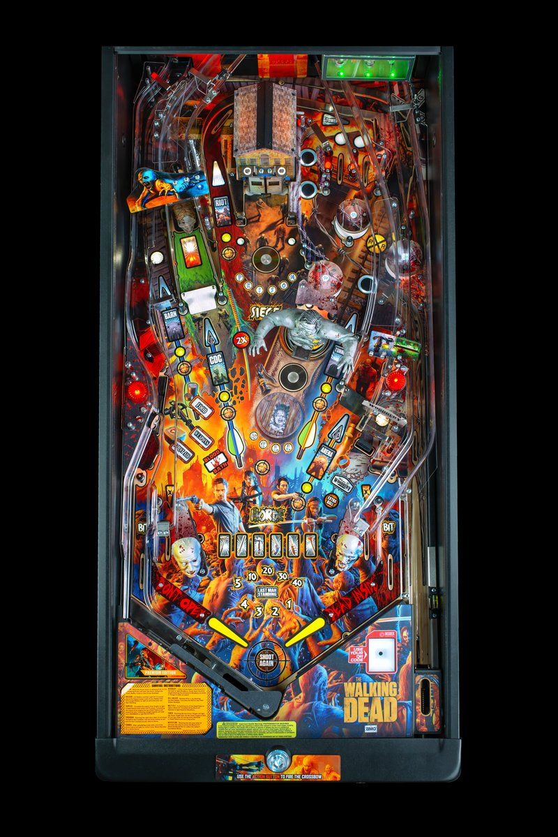 Stern Pinball Flipper: The Walking Dead Remastered Premium – Nuovo (secondo la descrizione) da Schalunen venduto da schwabspielautomaten 3