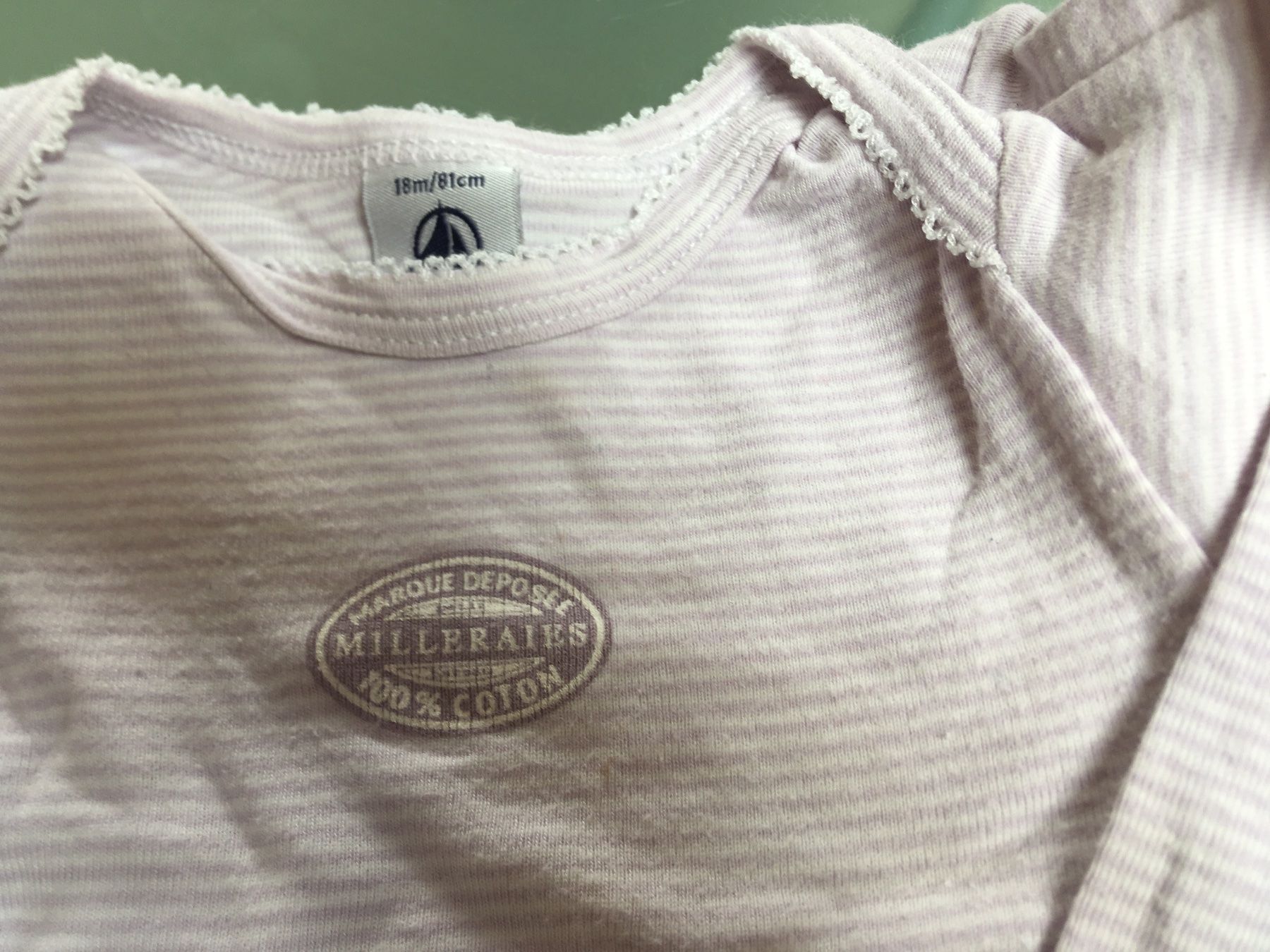 Petit Bateau Unterwäsche: Langarm Bodys Petit bateau 81 – Gebraucht aus Fischbach LU von stephie2009 2