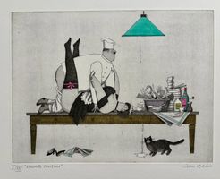 Jan Balet, Radierung