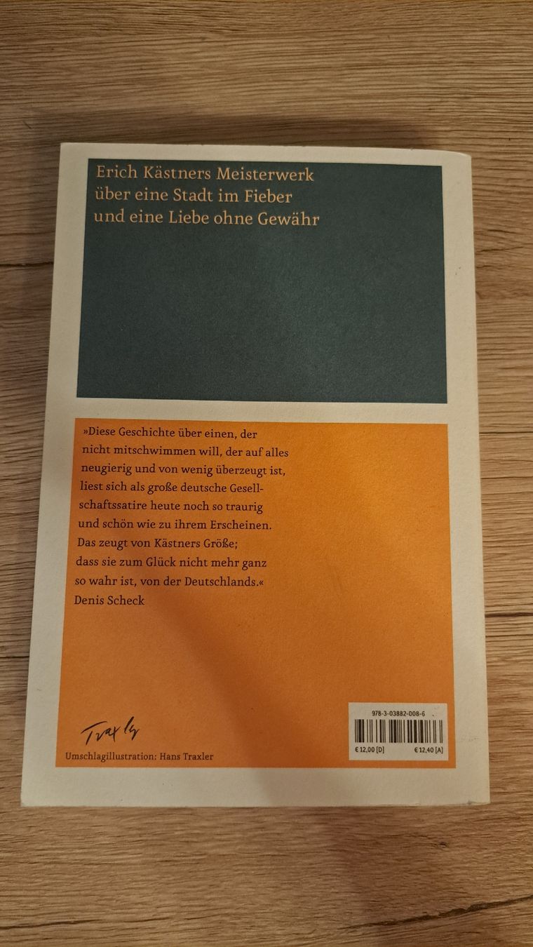 Libri: Fabian, Erich Kästner – Usato da Schaffhausen venduto da xJuliax 2