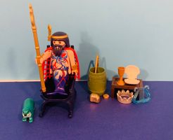 Poséidon Playmobil - set créé par nos enfants