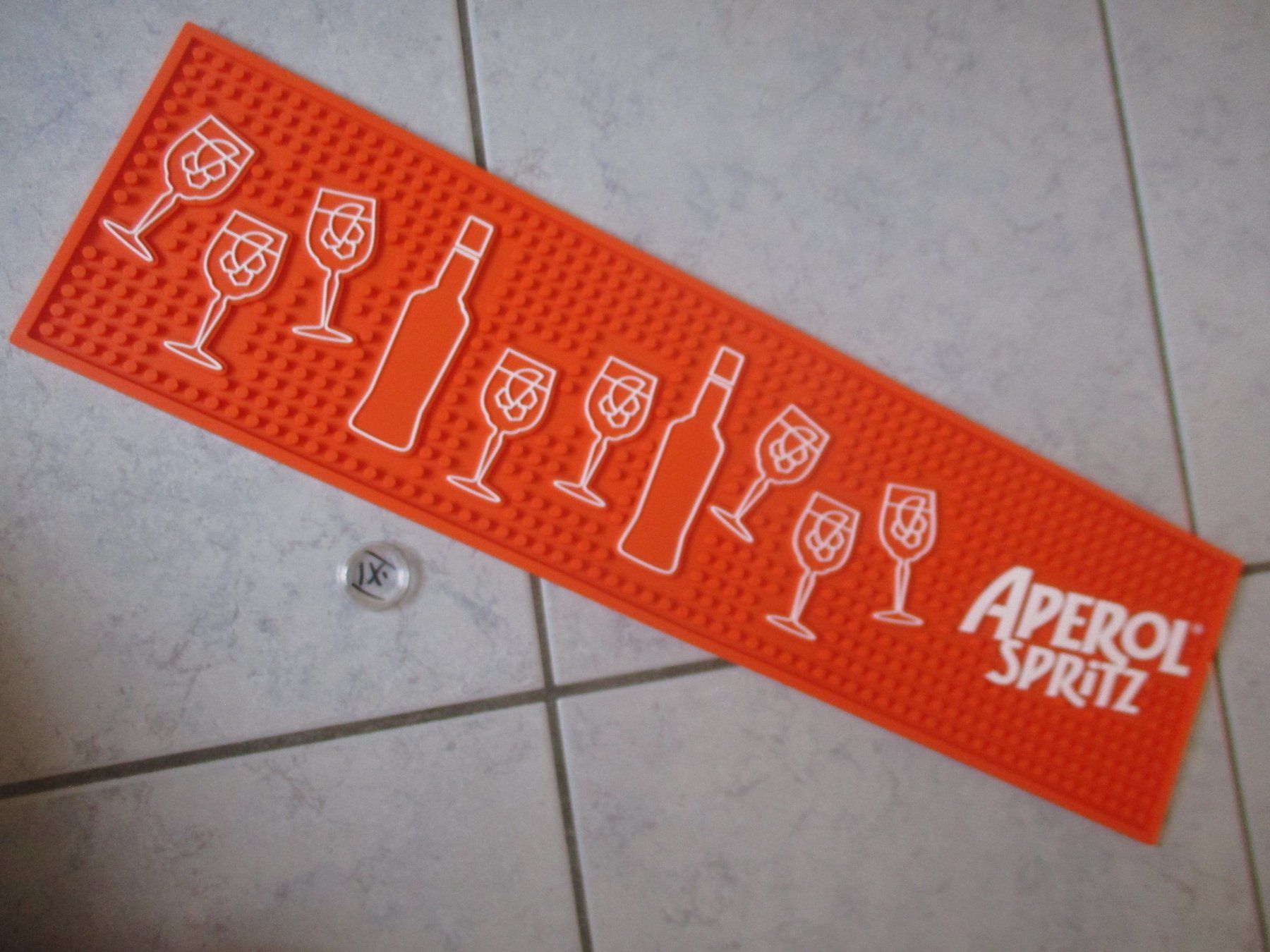 Sottobicchieri: Aperol Spritz Barmatte orange – Nuovo (secondo la descrizione) da Birsfelden venduto da alles-muss-raus