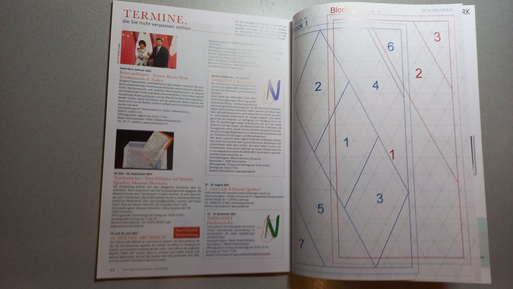 Riviste & Magazine: Magazin Patchwork Professional 03/2021 – Usato da Winistorf venduto da acreativ4 1