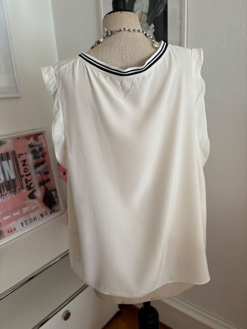 Strenesse Camicette: Strenesse Bluse, neu, Gr:44, Seide, NP: 370.- – Nuovo (secondo la descrizione) da St.Gallen venduto da shiwi12 4