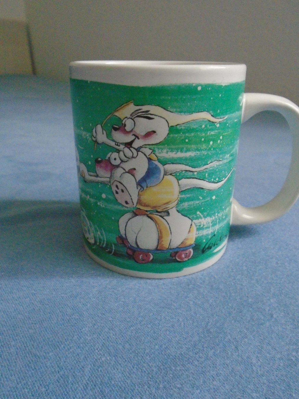 Tazze: vintage Tasse DIDDL "der beste Papi der Welt!" – Usato da Pfeffingen venduto da Intertandem 2