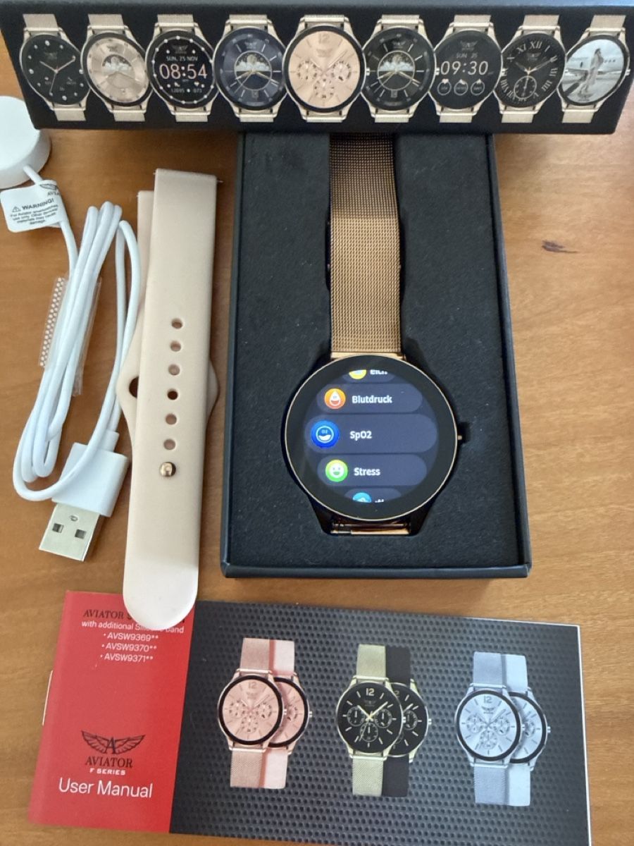Smartwatch: Aviator Series AVSW 9370 – Neuf avec emballage d'origine à Zürich par Glila 4