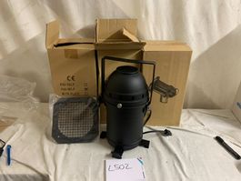 3x Par-56 schwarz lang (L502)