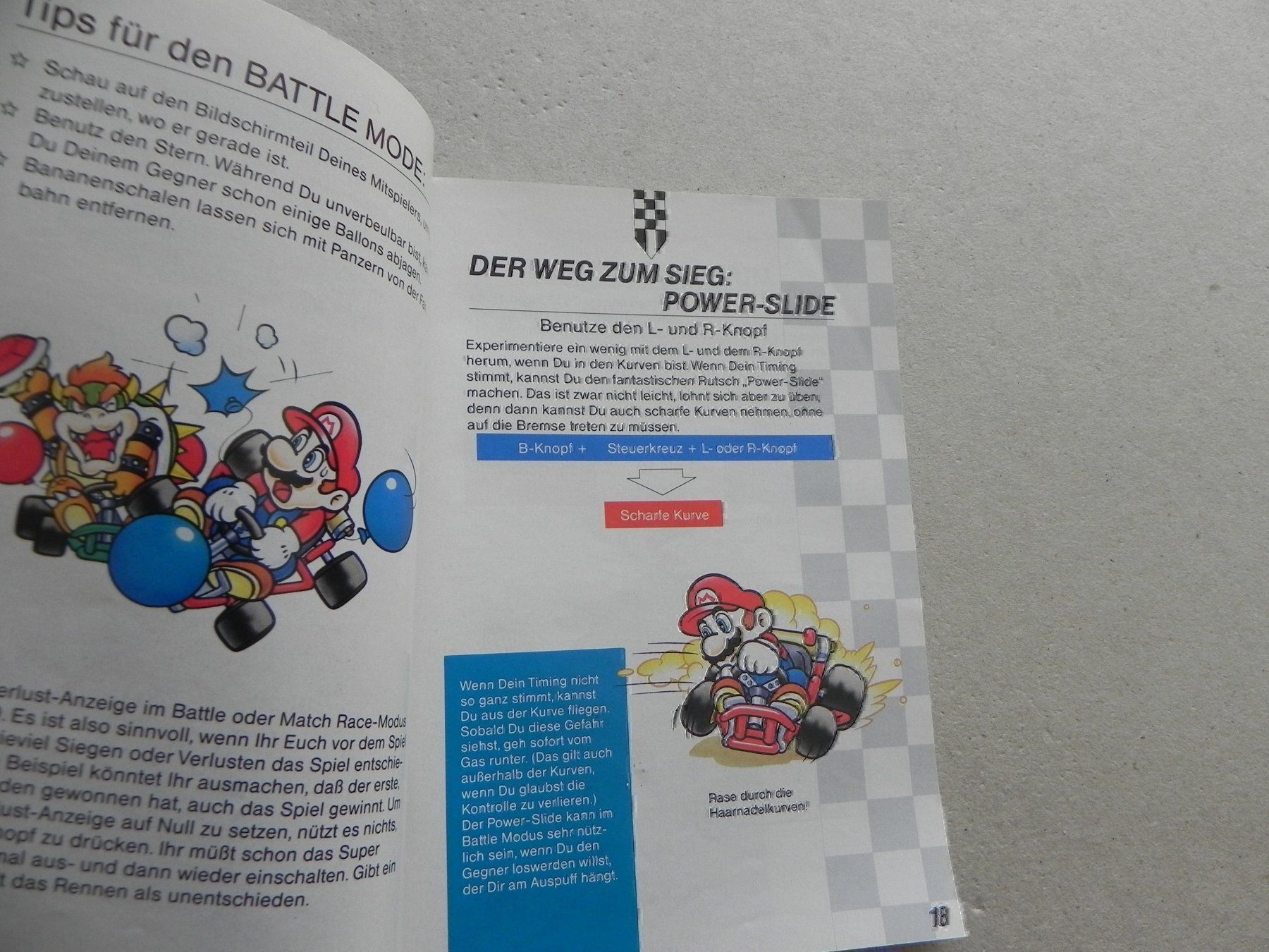 Giochi: Anleitung SNES Nintendo Super Mario Kart – Usato da Siebnen venduto da krimsie 8
