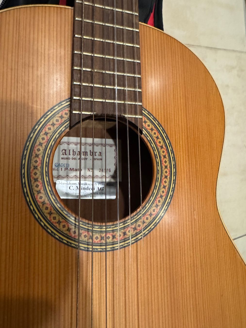 Alhambra Strumenti musicali: Alhambra 1P Cadete – Usato da Zürich venduto da Drex47 1