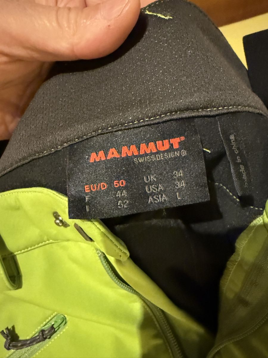 Mammut Pantalons: Mammut Skihose Softech grün Grösse 50   – Neuf (Voir description) à Lützelflüh-Goldbach par Wurschdsalat 4