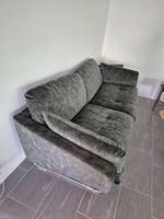 Sofa Samt Tannengrün