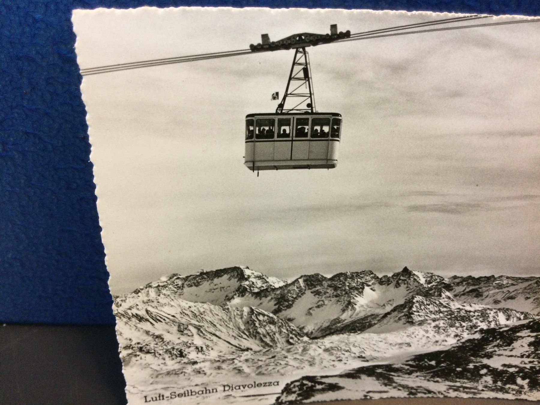 Cartoline postali: Alte Ansichtskarte Diavolezza Seilbahn Pontresina – Usato da Wangen SZ venduto da kuriosum12 1