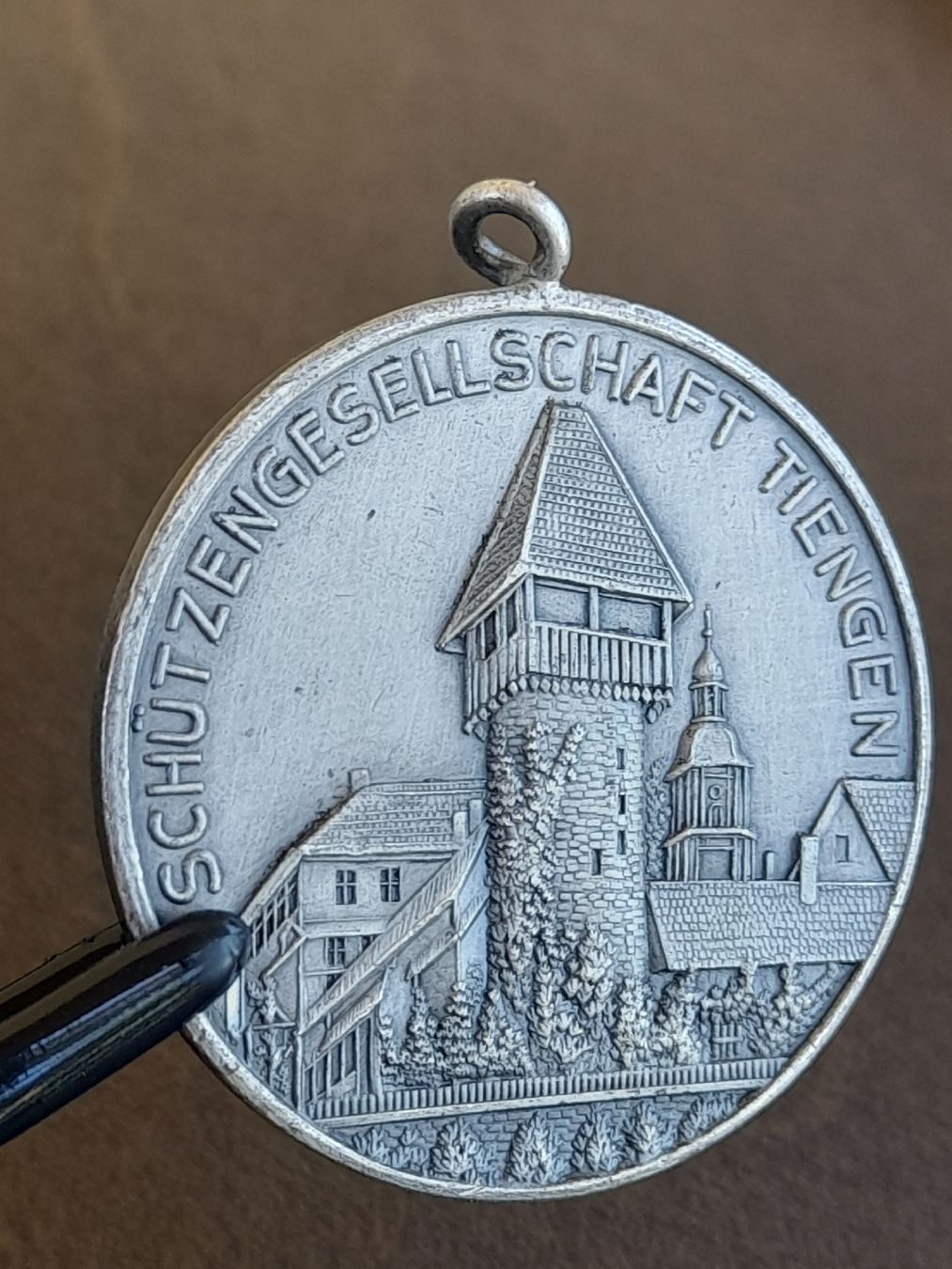 Medaillen: Medaille Schützengesellschaft Tiengen  – Gebraucht aus Basel von Basel_20 5