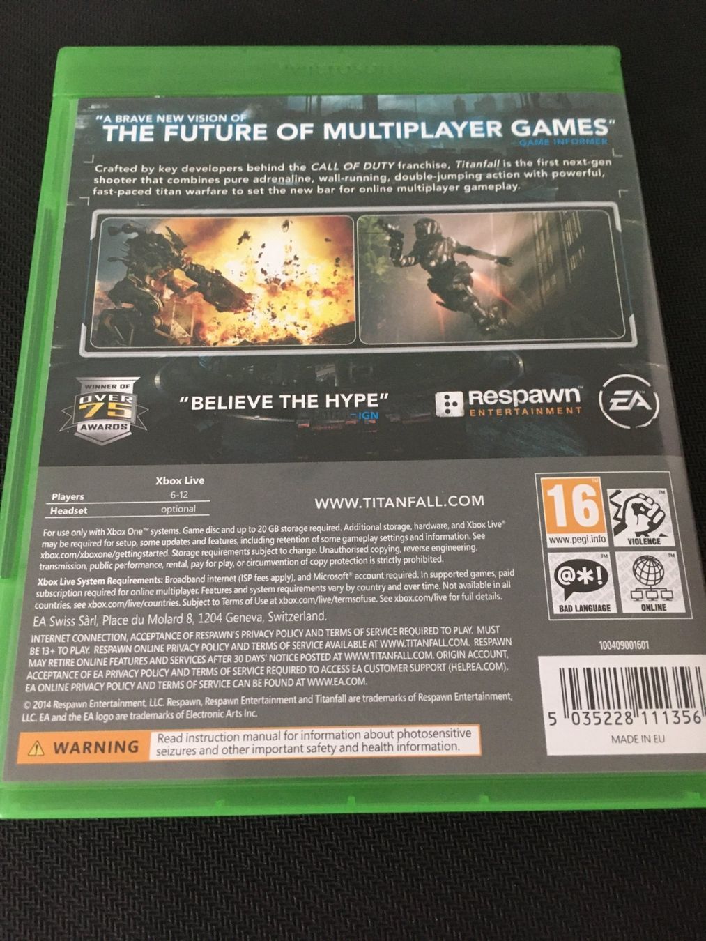 Microsoft Giochi: Titanfall für Xbox One – Usato da St.Gallen venduto da MedienJoe 1