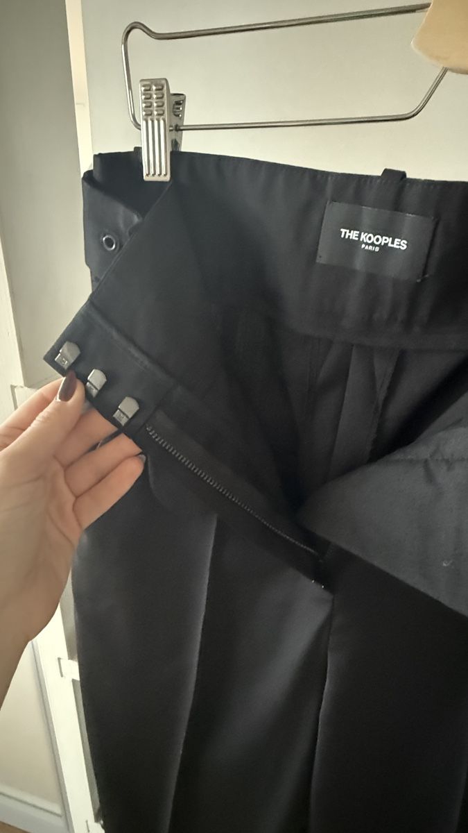Kooples Pantaloni: The Kooples Paris Wool Trousers - Size 36 – Usato da zug venduto da Inaar 6