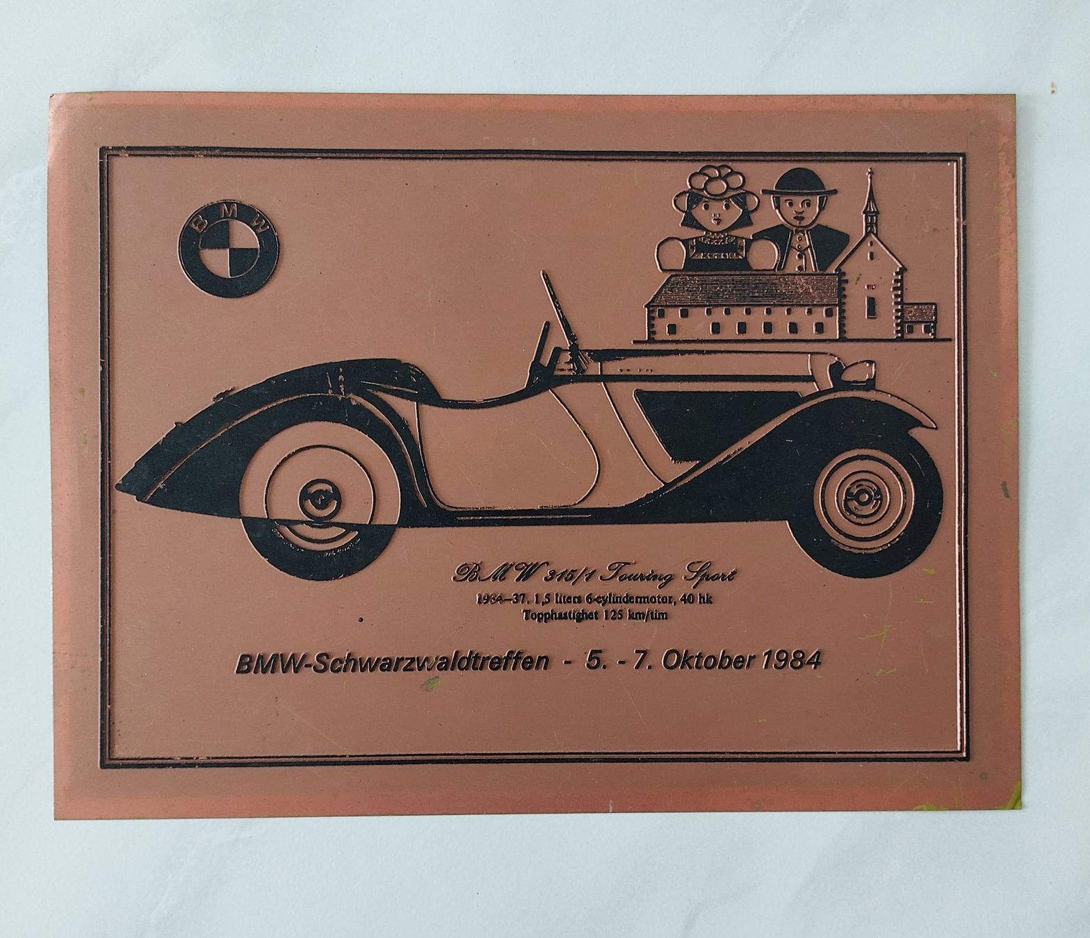 BMW Insegne: Blechschild BMW Auto – Usato da Schenkon venduto da Elbarto007