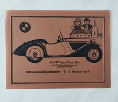 Blechschild BMW Auto