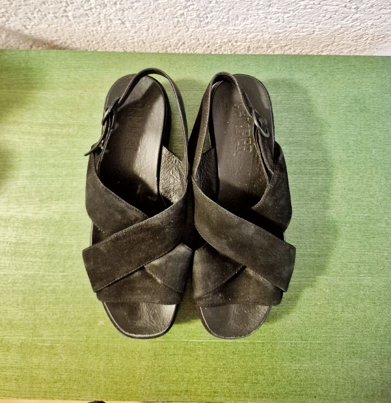 Camper Scarpe da donna: Camper Plateau Sandalen Wildleder – Usato da Wabern venduto da Passionata6 3